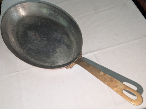 Padella vintage ovale rame